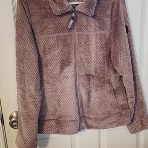 Free Country Women's Plush Teddy Jacket in Lavender